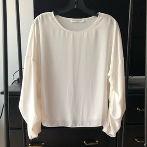 Amanda Uprichard Toronto Top in Ivory
